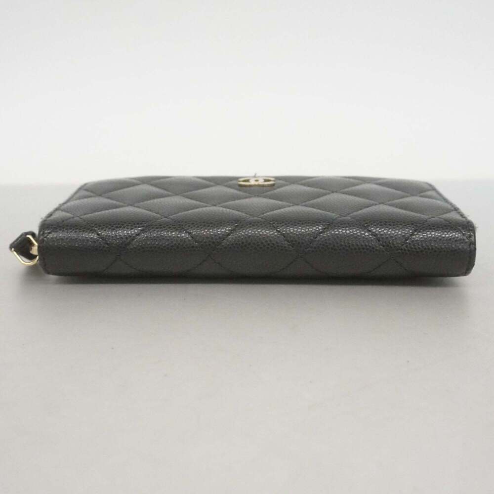 CHANEL Black Caviar Leather Wallet - Picture 2 of 9